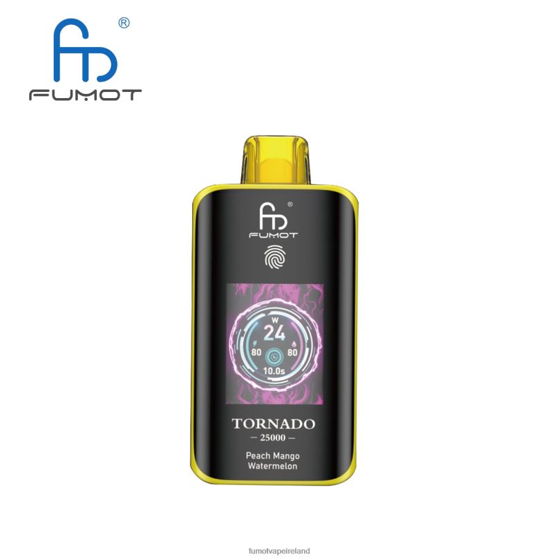 Fumot Tornado 25000 Disposable Vape Peach Mango Watermelon - FZ4TN9 Fumot Vape Online Shop